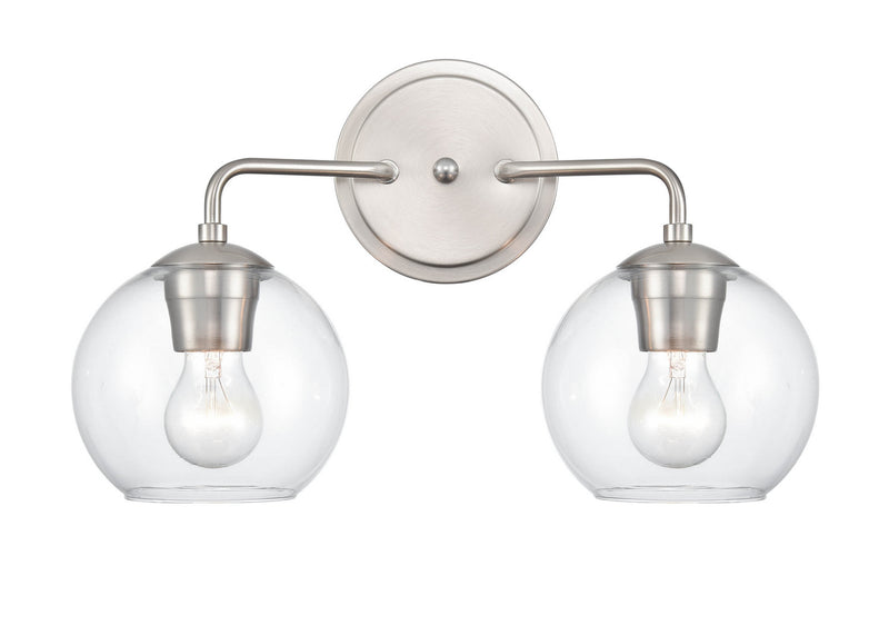 Millennium 9752-BN Two Light Vanity, Brushed Nickel