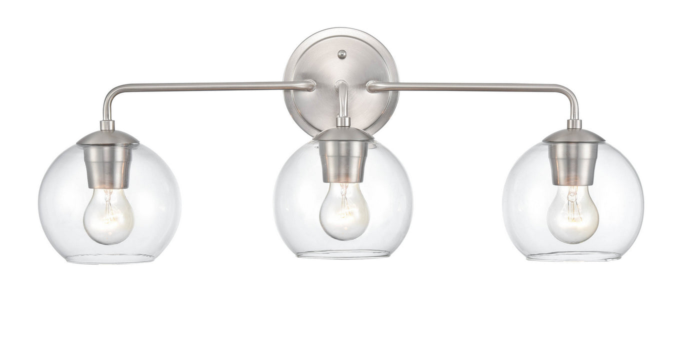 Millennium 9753-BN Three Light Vanity, Brushed Nickel