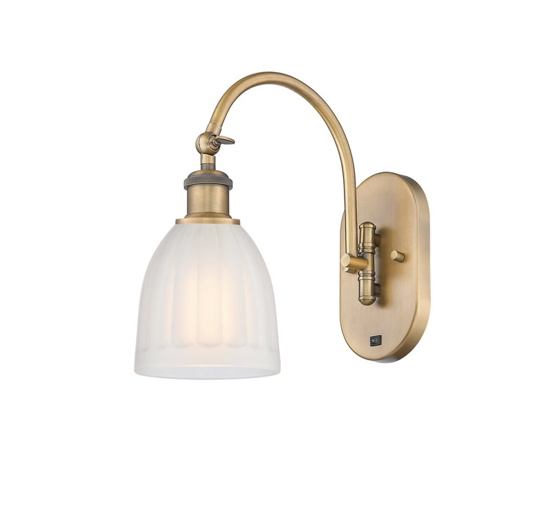 Innovations 518-1W-BB-G441-LED LED Wall Sconce, Brushed Brass