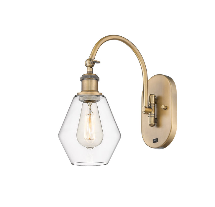 Innovations 518-1W-BB-G652-6-LED LED Wall Sconce, Brushed Brass