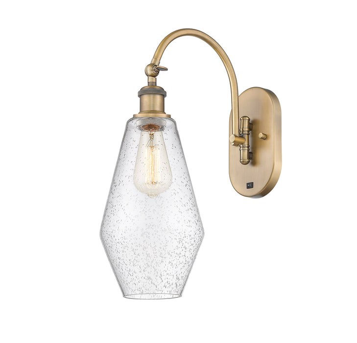 Innovations 518-1W-BB-G654-7-LED LED Wall Sconce, Brushed Brass