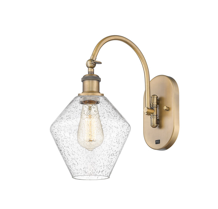 Innovations 518-1W-BB-G654-8-LED LED Wall Sconce, Brushed Brass