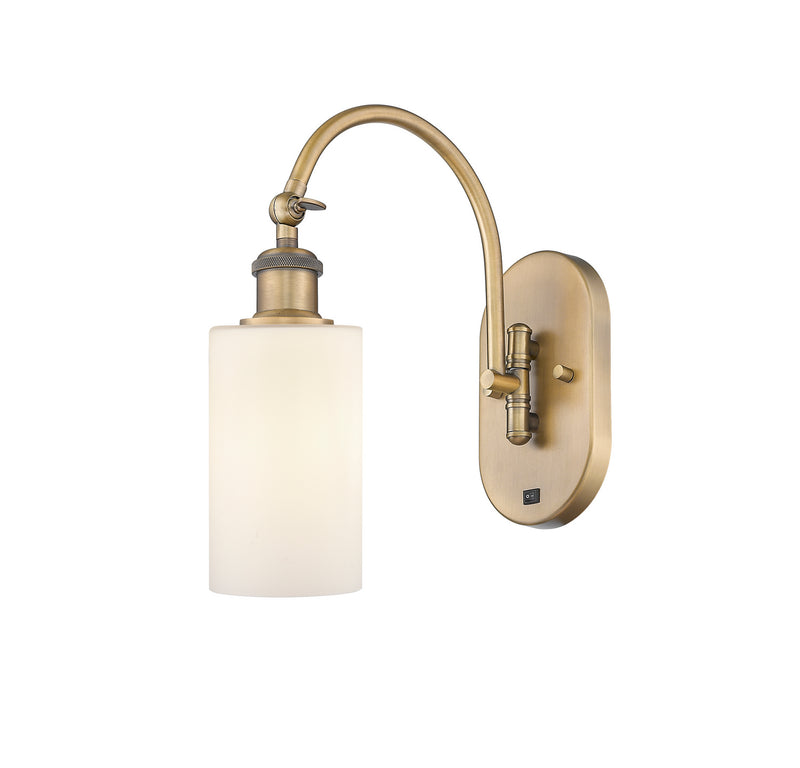 Innovations 518-1W-BB-G801 One Light Wall Sconce, Brushed Brass