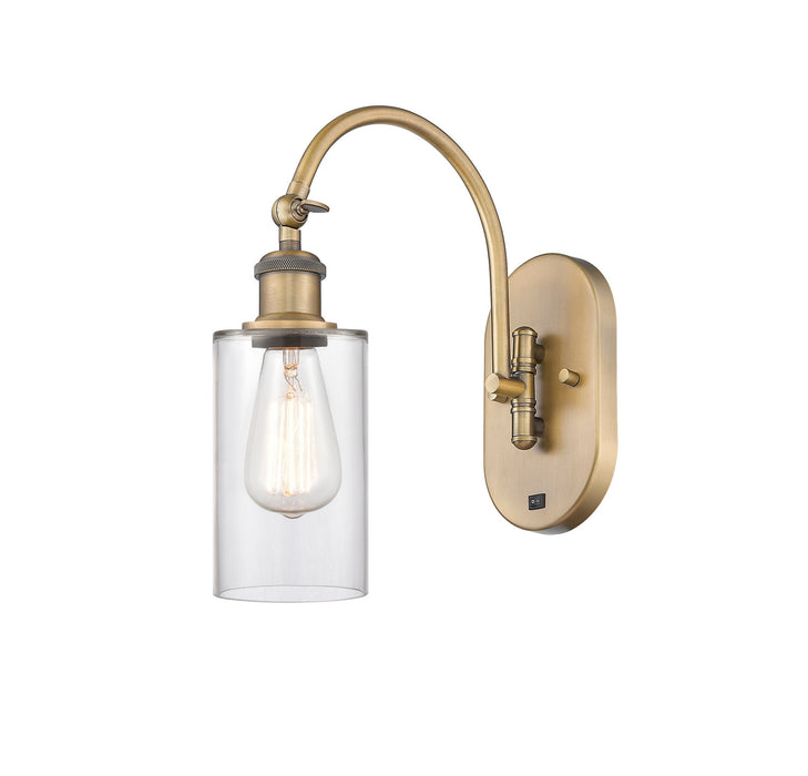 Innovations 518-1W-BB-G802-LED LED Wall Sconce, Brushed Brass