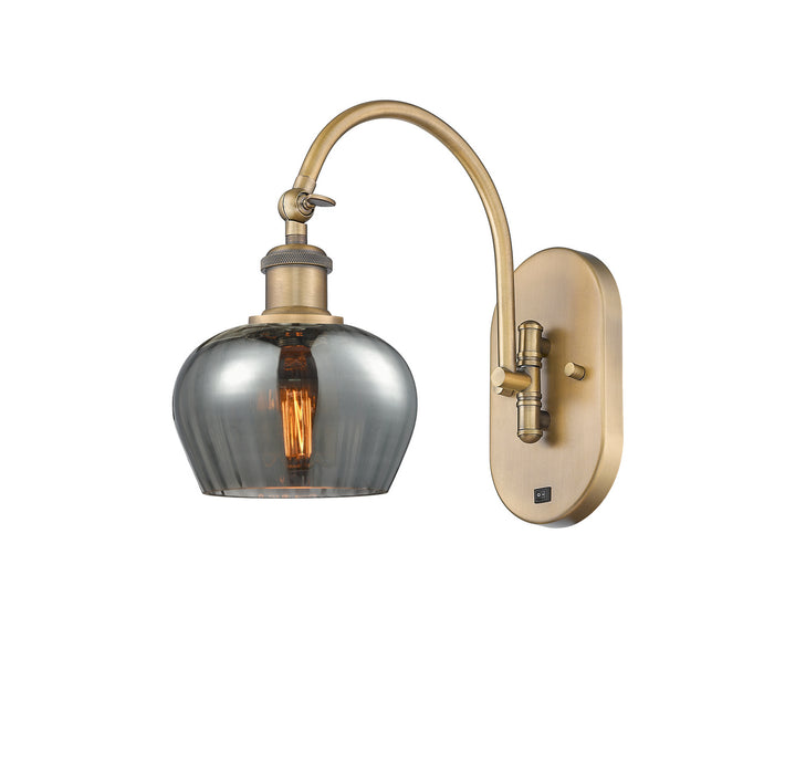 Innovations 518-1W-BB-G93-LED LED Wall Sconce, Brushed Brass