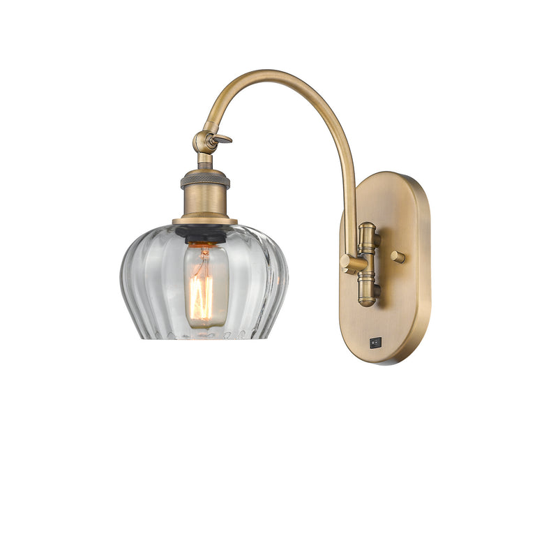 Innovations 518-1W-BB-G92-LED LED Wall Sconce, Brushed Brass