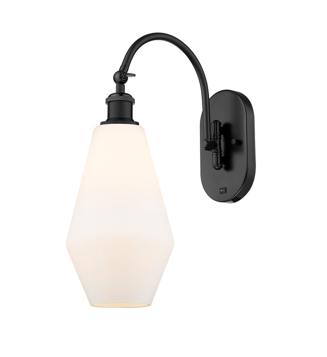 Innovations 518-1W-BK-G651-7-LED LED Wall Sconce, Matte Black