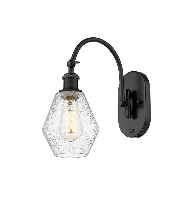 Innovations 518-1W-BK-G654-6-LED LED Wall Sconce, Matte Black