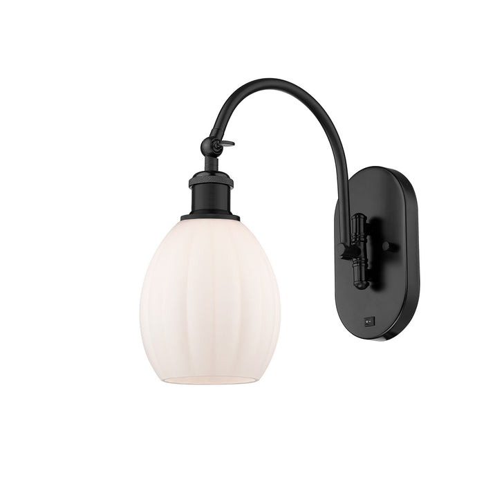 Innovations 518-1W-BK-G81 One Light Wall Sconce, Matte Black