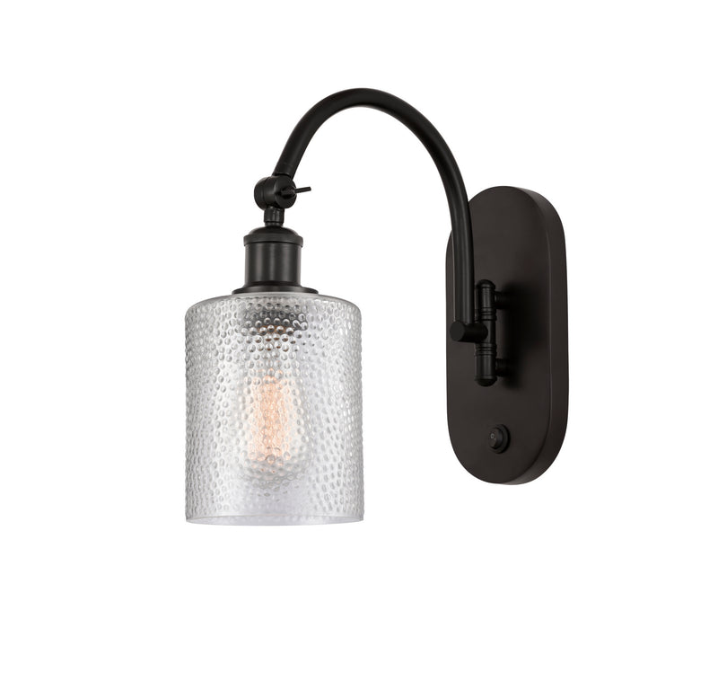 Innovations 518-1W-OB-G112 One Light Wall Sconce, Oil Rubbed Bronze