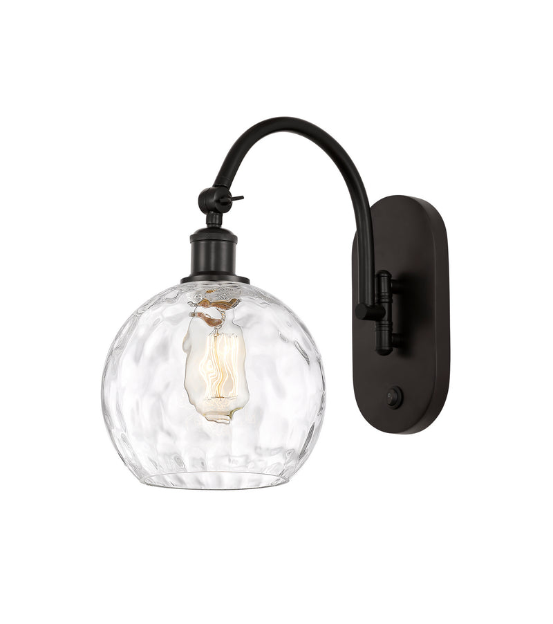 Innovations 518-1W-OB-G1215-8 One Light Wall Sconce, Oil Rubbed Bronze