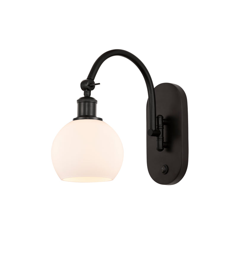 Innovations 518-1W-OB-G121-6 One Light Wall Sconce, Oil Rubbed Bronze
