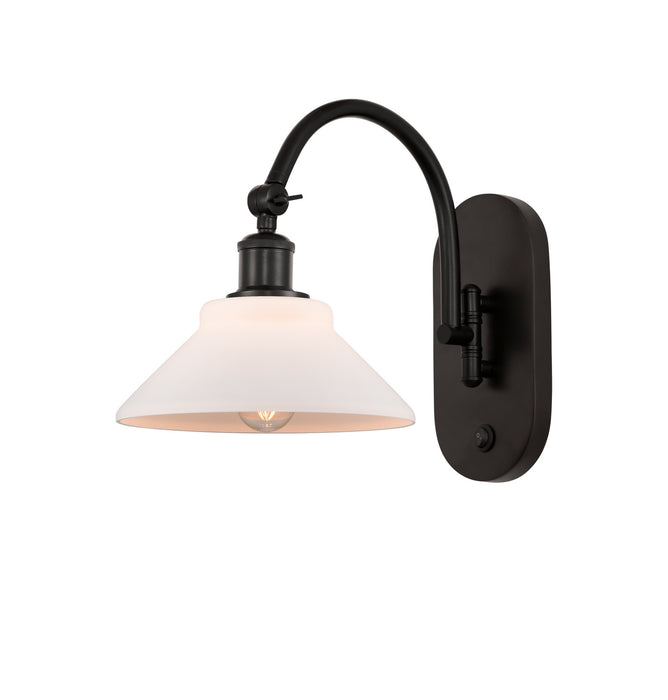Innovations 518-1W-OB-G131 One Light Wall Sconce, Oil Rubbed Bronze