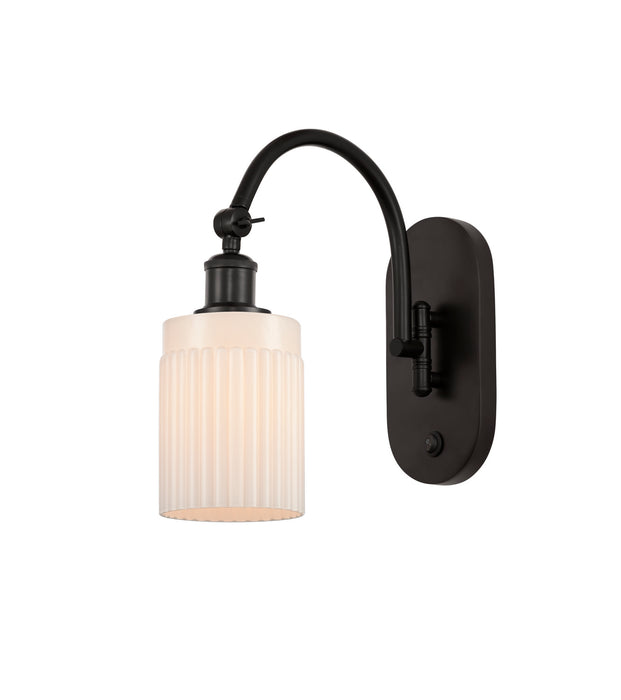 Innovations 518-1W-OB-G341 One Light Wall Sconce, Oil Rubbed Bronze