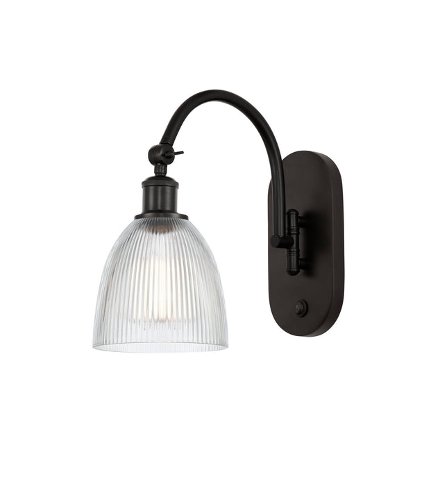 Innovations 518-1W-OB-G382 One Light Wall Sconce, Oil Rubbed Bronze