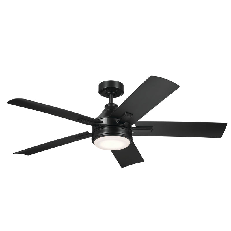 Kichler 310126SBK 52" Ceiling Fan, Satin Black