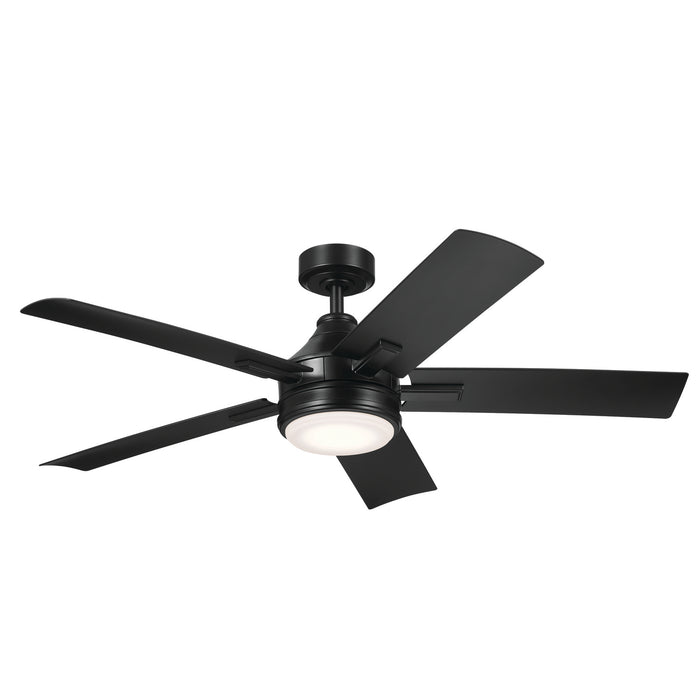 Kichler 310126SBK 52" Ceiling Fan, Satin Black