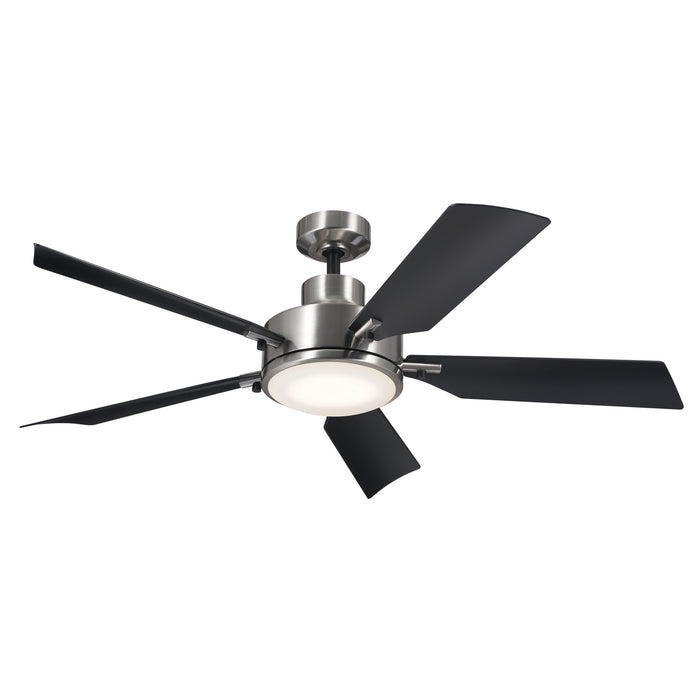 Kichler 330057BSS 56" Ceiling Fan, Brushed Stainless Steel