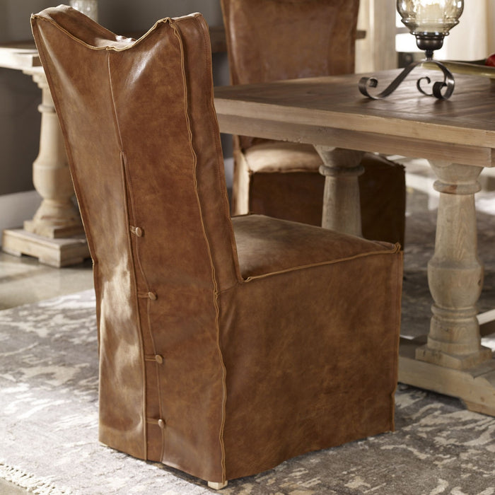 Uttermost 23447-2 Chairs, Set Of 2, Natural