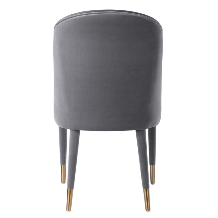 Uttermost 23555-2 Chairs, Set Of 2, Brushed Brass