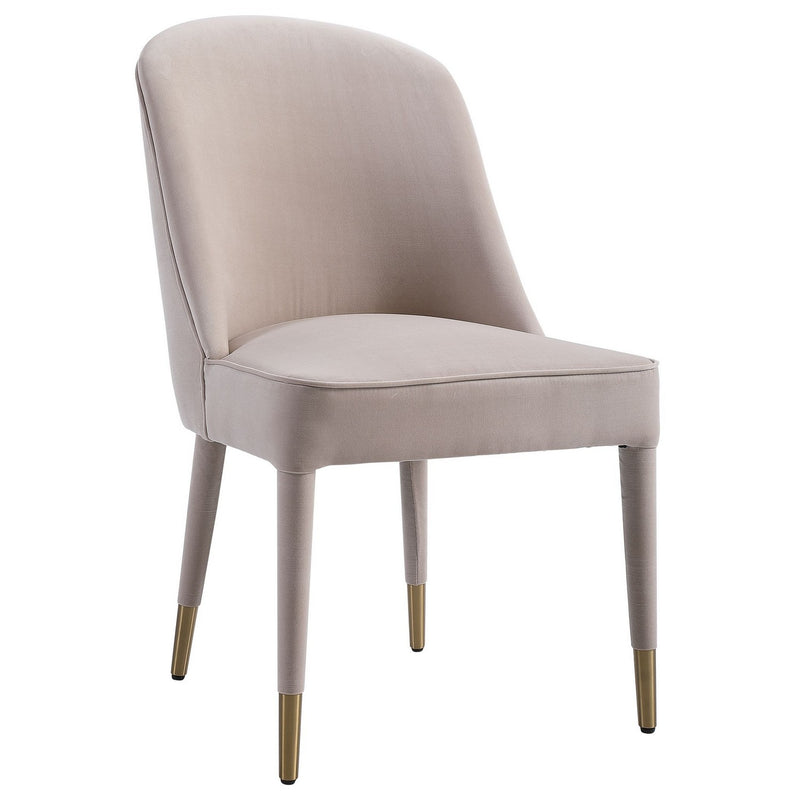 Uttermost 23593-2 Armless Chair Set Of 2, Brushed Brass