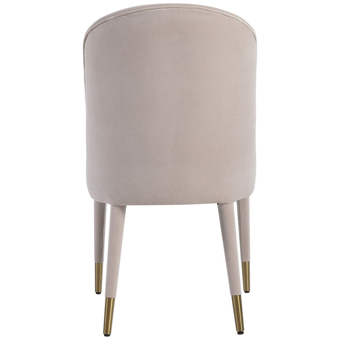 Uttermost 23593-2 Armless Chair Set Of 2, Brushed Brass