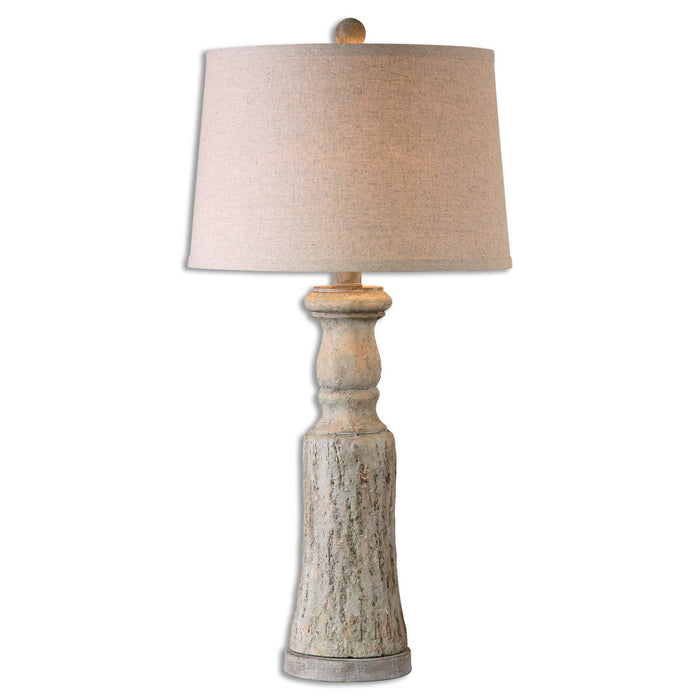Uttermost 26678-2 Table Lamp, Set Of 2, Burnished Gray