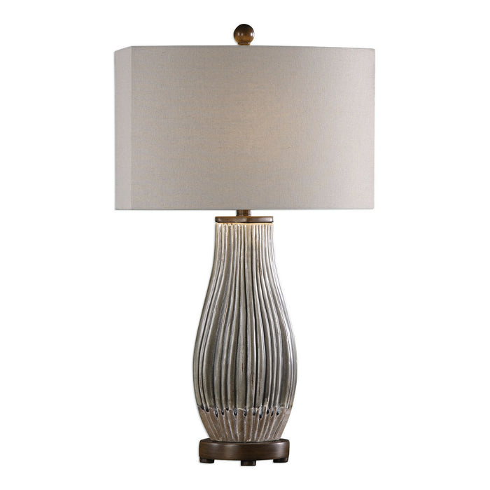 Uttermost 27261-2 Table Lamp, Set Of 2, Rustic Bronze