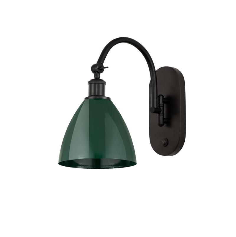 Innovations 518-1W-OB-MBD-75-GR-LED LED Wall Sconce, Oil Rubbed Bronze