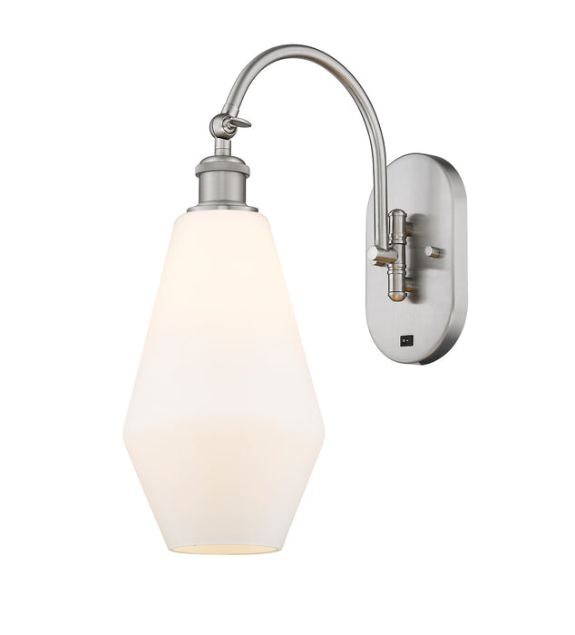 Innovations 518-1W-SN-G651-7 One Light Wall Sconce, Brushed Satin Nickel