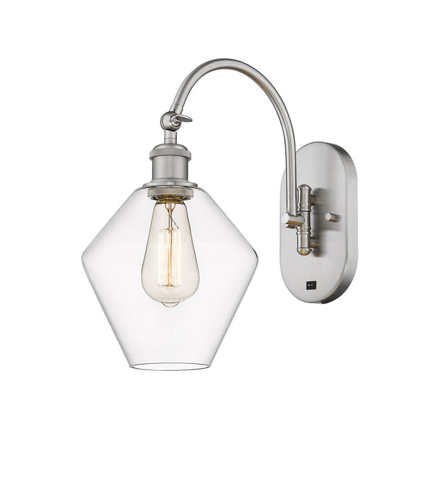 Innovations 518-1W-SN-G652-8 One Light Wall Sconce, Brushed Satin Nickel