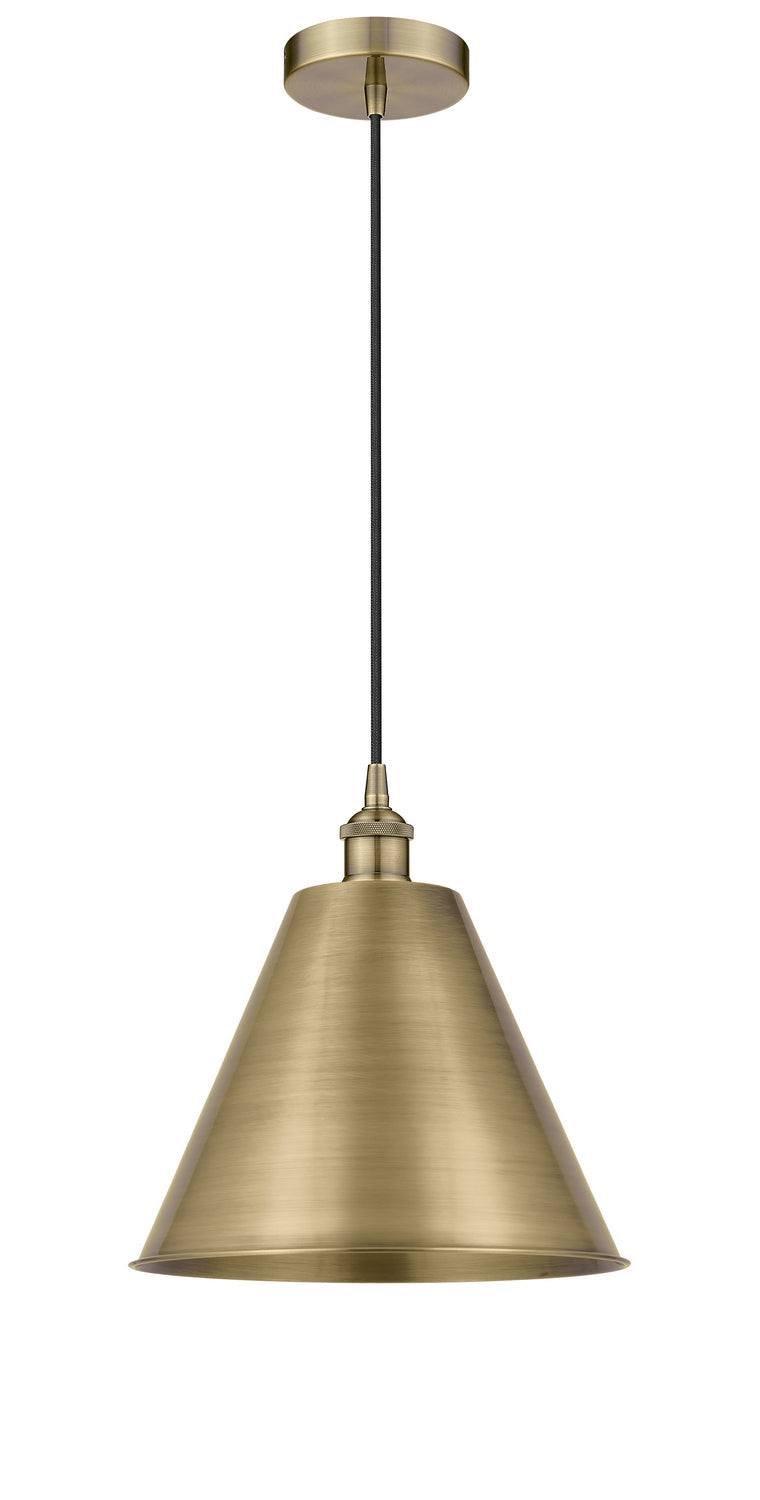 Innovations 616-1P-AB-MBC-12-AB One Light Mini Pendant, Antique Brass