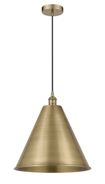 Innovations 616-1P-AB-MBC-16-AB One Light Mini Pendant, Antique Brass