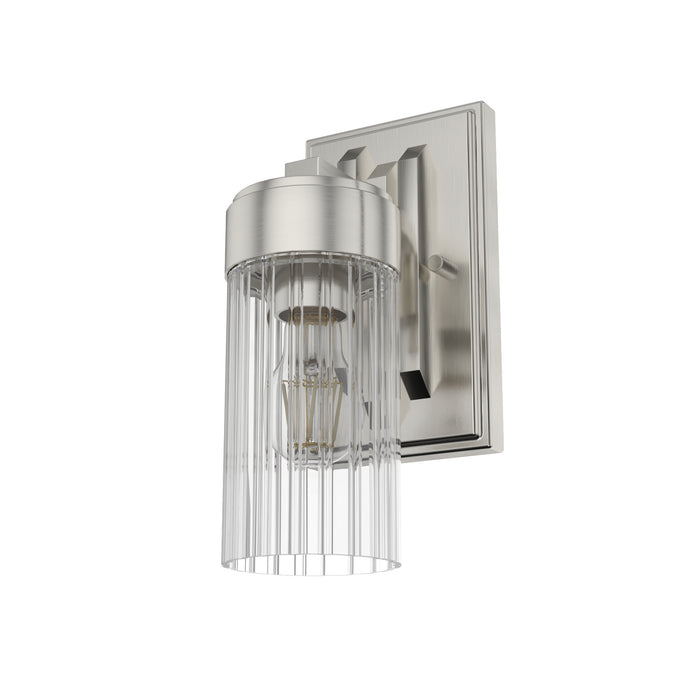 Hunter 19681 One Light Wall Sconce, Brushed Nickel