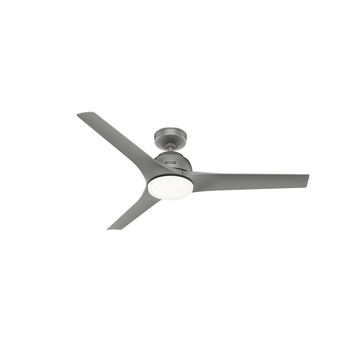 Hunter 51586 52" Ceiling Fan, Matte Silver