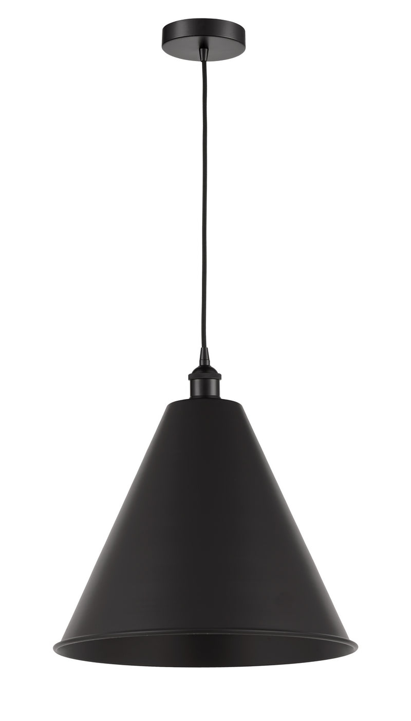 Innovations 616-1P-BK-MBC-16-BK-LED LED Mini Pendant, Matte Black
