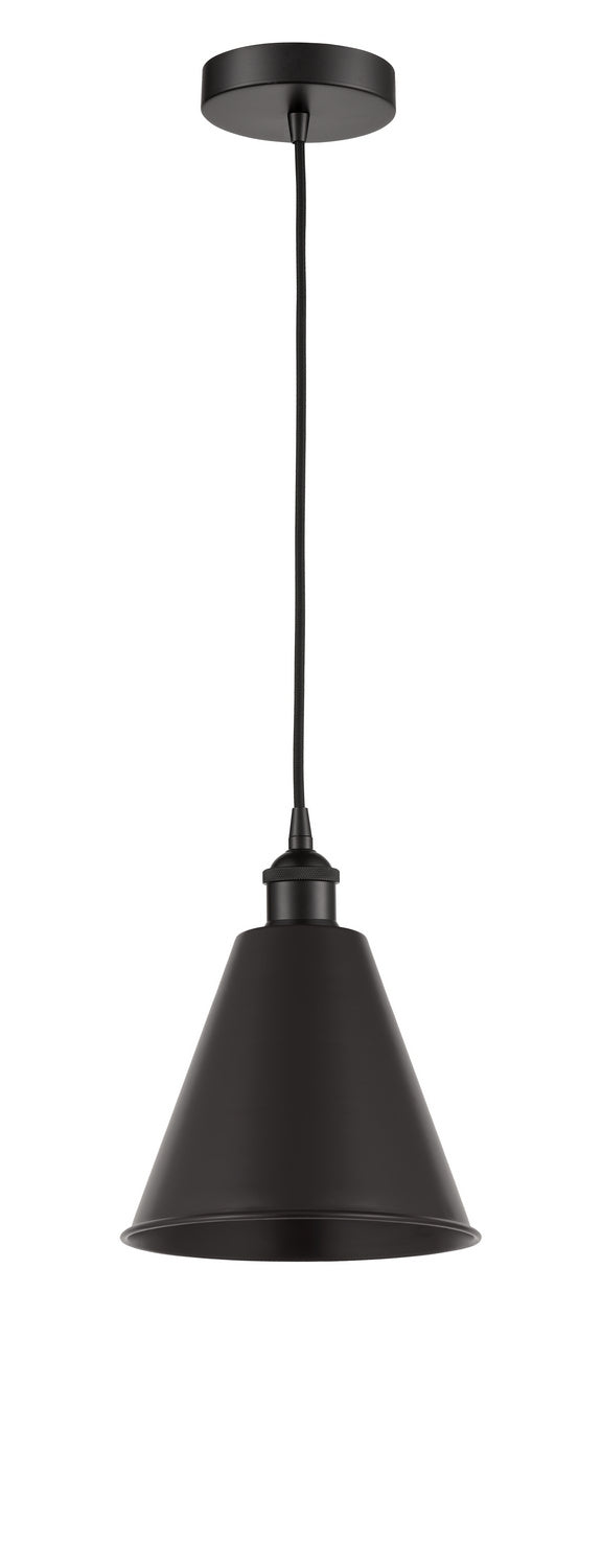 Innovations 616-1P-BK-MBC-8-BK-LED LED Mini Pendant, Matte Black