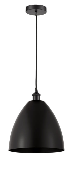 Innovations 616-1P-BK-MBD-12-BK One Light Mini Pendant, Matte Black