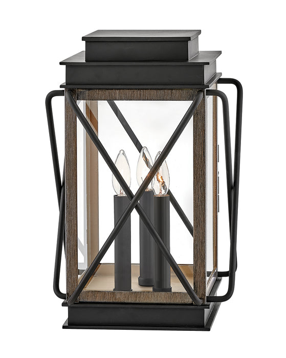 Hinkley 11197BK-LV LED Pier Mount, Black