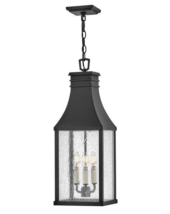 Hinkley 17462MB LED Hanging Lantern, Museum Black