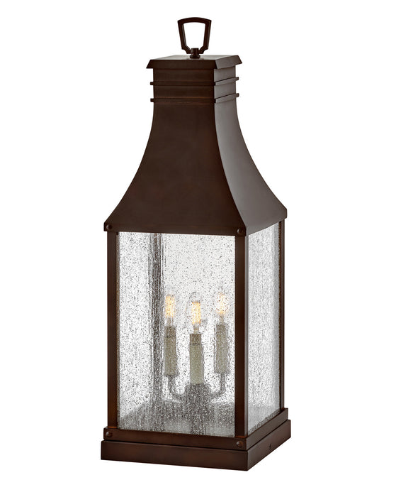 Hinkley 17467BLC LED Pier Mount, Blackened Copper
