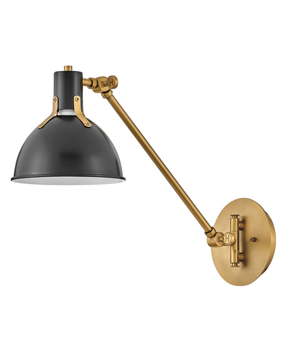Hinkley 3480SK LED Wall Sconce, Satin Black