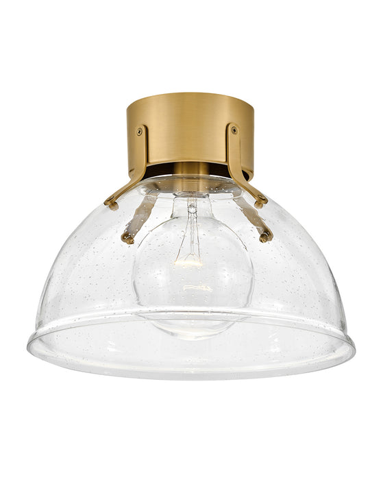 Hinkley 3481HB-CS LED Flush Mount, Heritage Brass