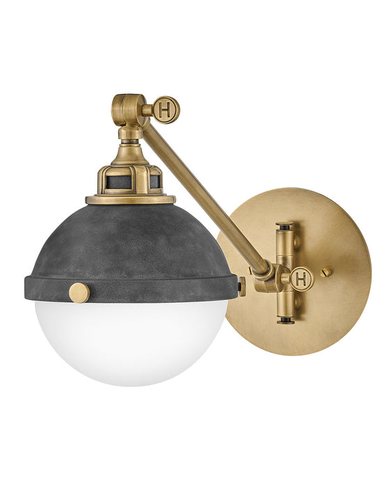 Hinkley 4830DZ LED Wall Sconce, Aged Zinc