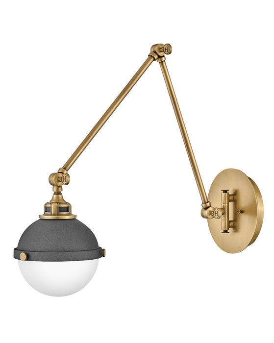 Hinkley 4832DZ LED Wall Sconce, Aged Zinc