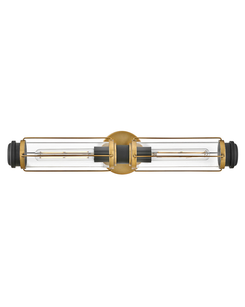 Hinkley 53182HB LED Vanity, Heritage Brass