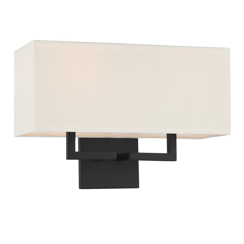 George Kovacs P472-66A Two Light Wall Mount, Coal