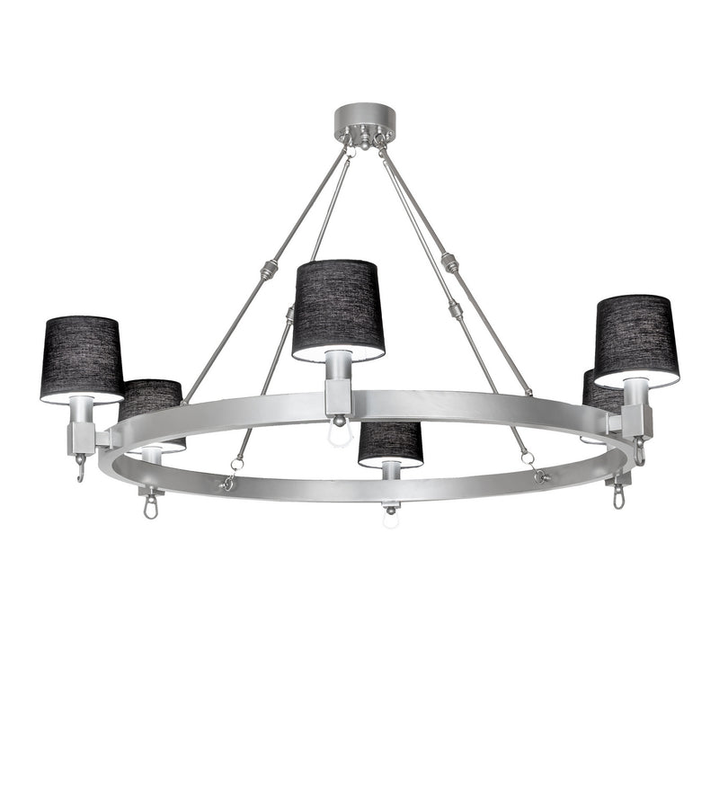 Meyda Tiffany 229819 LED Chandelier, Nickel