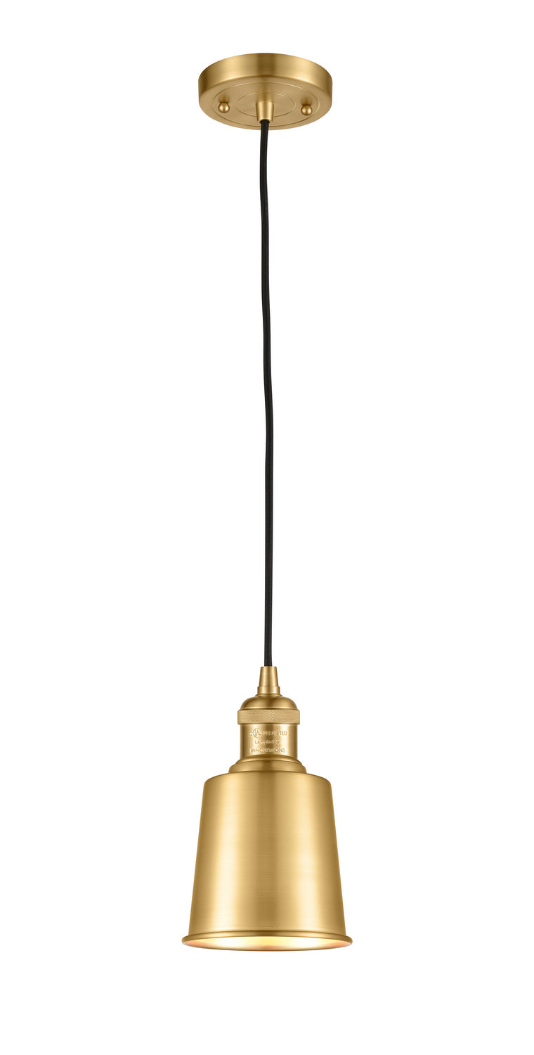 Innovations 201C-SG-M9-SG-LED LED Mini Pendant, Satin Gold