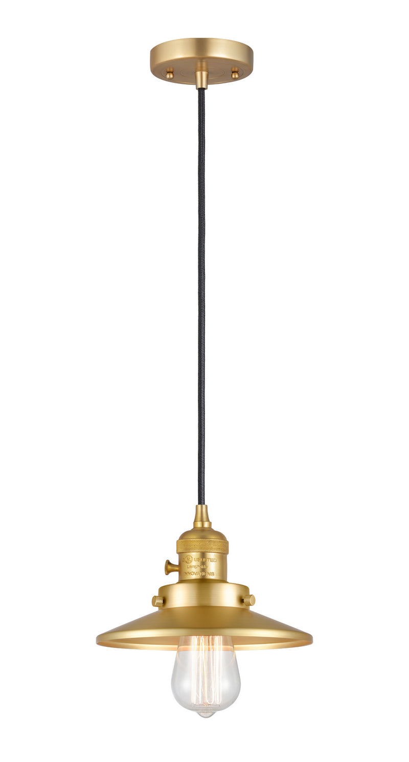 Innovations 201CSW-SG-M4 One Light Mini Pendant, Satin Gold